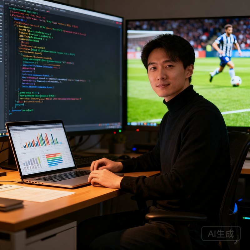 数据科学家王卓然，专攻预期进球和模型预测